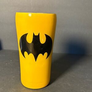 Yellow Batman Coffee Tumbler
